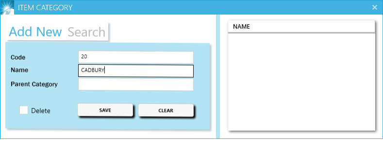 GST billing software-Item Category and Group Creation
