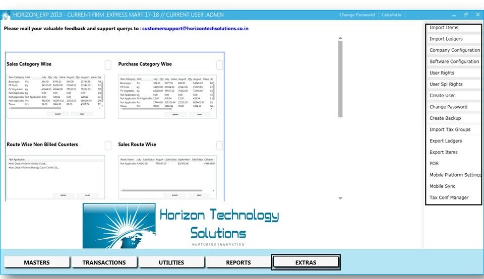 GST billing software-Company Configuration Window part1