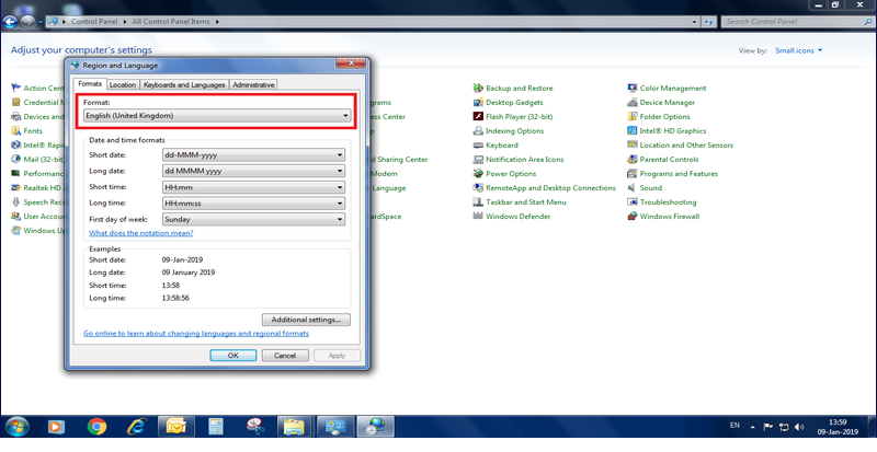 GST billing software-software-Formats _Region & Language