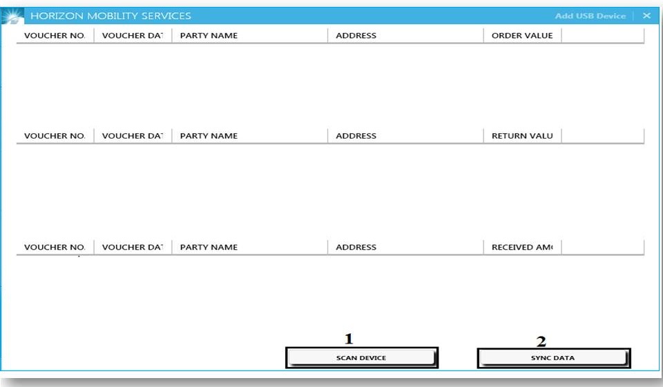 GST billing software-Horizon Mobility Services Window