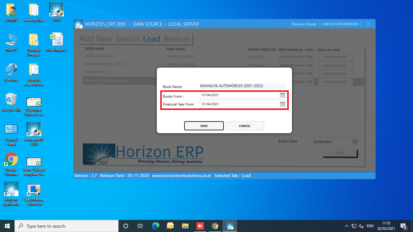 GST billing software-Save New Financial Year